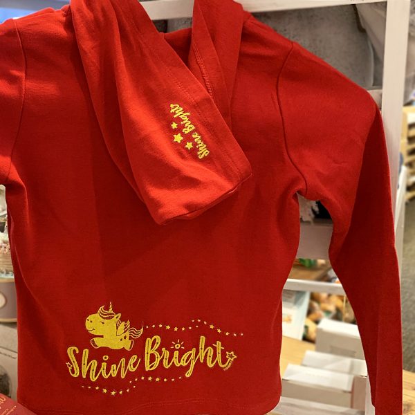 Product Image and Link for ❤️Snowcone Shine Bright Red Hoodie