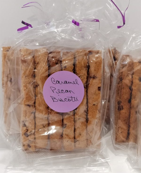 Product Image and Link for Caramel Pecan Biscotti 6 pack