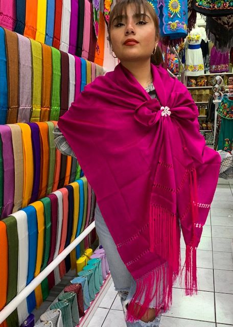 Product Image and Link for ‘Chalina’ Rebozo Shawl from San Luis Potosí, Mexico
