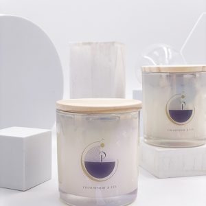 Product Image and Link for CHEMISPHERE & CO. 6 oz. nature coco apricot cream handmade scented candle