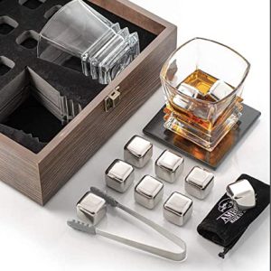 Product Image and Link for 8pc Whiskey Stones – Whiskey Glass Set