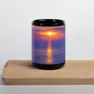 Product Image and Link for Ceramic Mug Sunset at La Jolla, San Diego