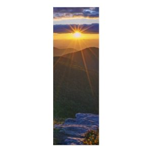 Product Image and Link for Yoga Mat – Sunset at Blue Ridge Mountains, North Carolina