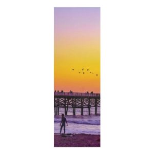 Product Image and Link for Yoga Mat – Sunset at Crystal Pier, San Diego