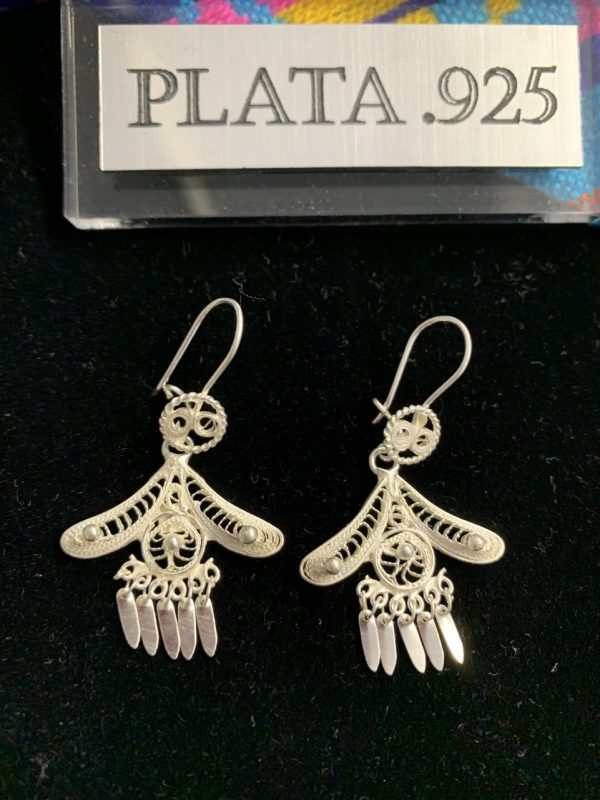 Product Image and Link for Sterling Silver Mexican Earrings