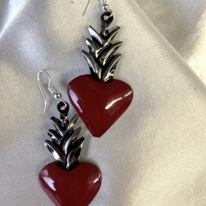 Product Image and Link for Corazon Tinplate Earrings