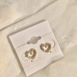 Product Image and Link for Heart Studs