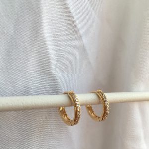 Product Image and Link for Cubic Zirconia Huggies