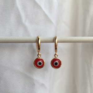 Product Image and Link for Red Evil Eye Huggies
