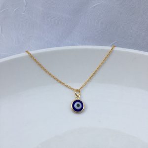 Product Image and Link for Blue Evil Eye Necklace