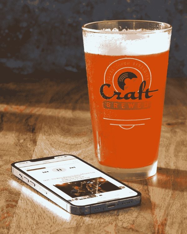Product Image and Link for Music App Pint Glass