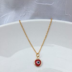 Product Image and Link for Red Evil Eye Necklace