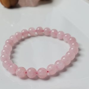 Product Image and Link for All Natural Rose Quartz Crystal Bracelet