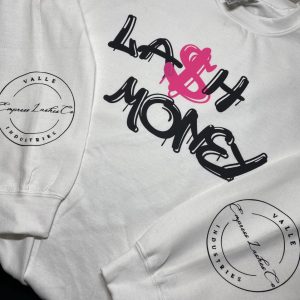 Product Image and Link for Customizable Lash Brand Sweater