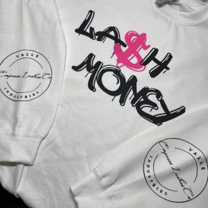 Product Image and Link for Customizable Lash Brand Sweater