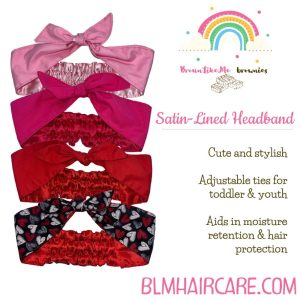 Product Image and Link for Brownies Satin Lined Headbands