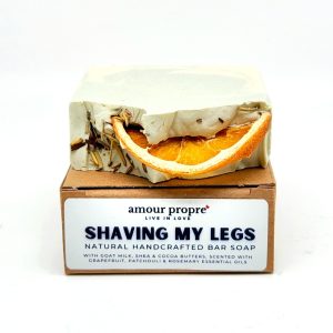 Product Image and Link for “Shaving My Legs” Goat’s Milk Handcrafted Bar Soap