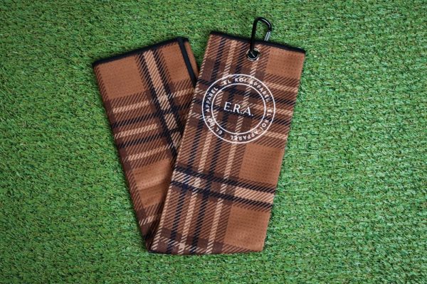 Product Image and Link for Plaid Waffle Golf Towel