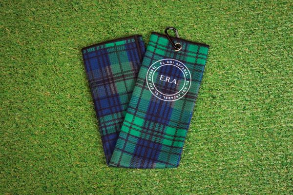 Product Image and Link for Plaid Waffle Golf Towel