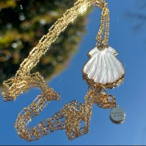 Product Image and Link for Estrella & Luna Gold Plated Necklace & Pendant