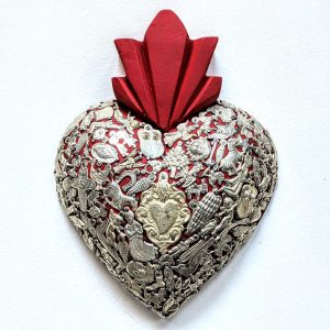 Product Image and Link for Large Red Milagro Heart