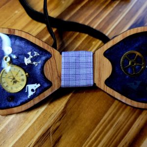 Product Image and Link for Bocote wood bowtie