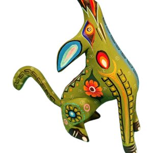Product Image and Link for Coyote Alebrije Woodcarving from Mexico