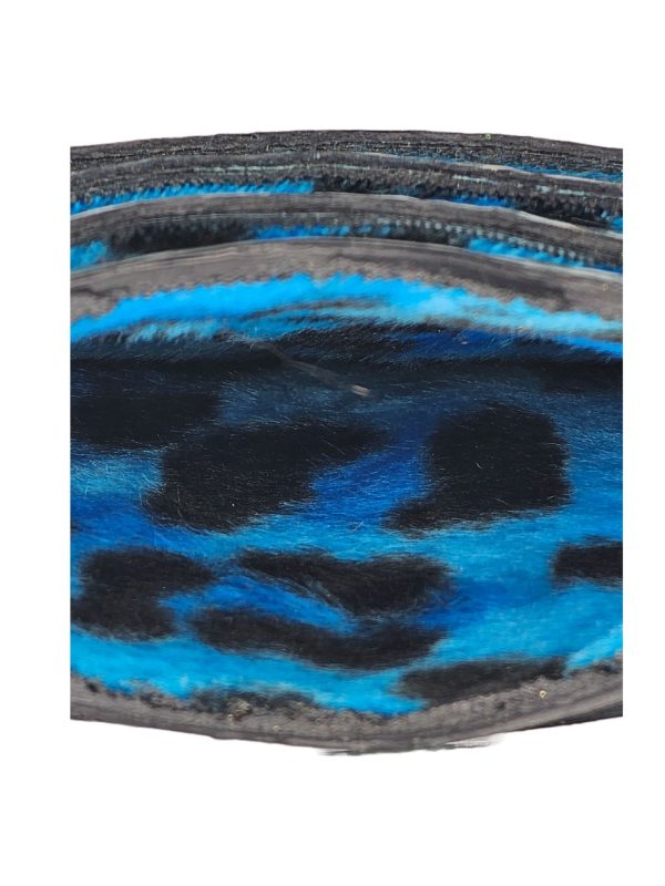 Product Image and Link for Blue Marbleized Patent Leather Wallet