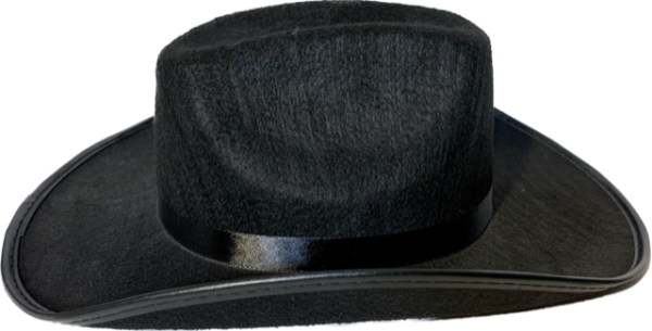 Product Image and Link for Black Cowboy Hat – Child/Tween