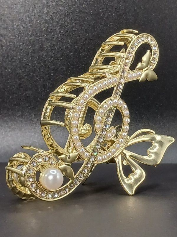 Product Image and Link for Music Note Hair Clips