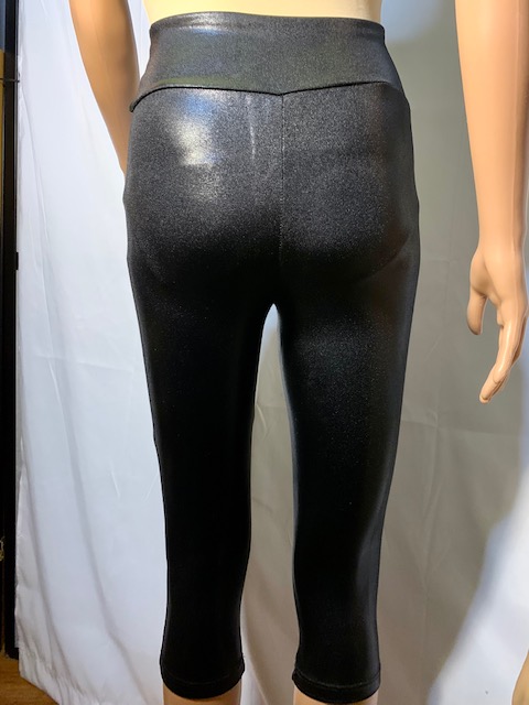 Faux leather deals capri leggings
