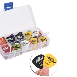 Product Image and Link for Guitar Pick Set for Electric or Acoustic Guitars
