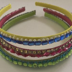 Product Image and Link for 3- Piece Colorful Jeweled Headbands Set
