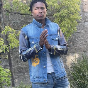 Product Image and Link for 65 Max Star leather Jean Jacket