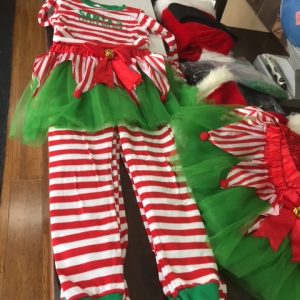 Product Image and Link for Santa’s Helper Pajama Shirt and Pants