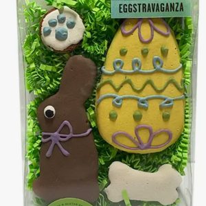 Product Image and Link for Eggstravaganza Box Easter Dog Treats