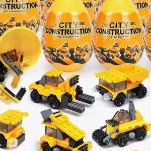 Product Image and Link for Construction Car Easter Egg Toy