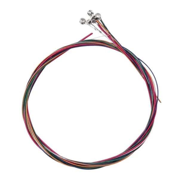 Product Image and Link for Colorful Folk Guitar Strings