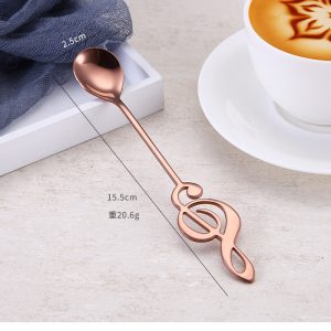 Product Image and Link for Treble Clef Spoon