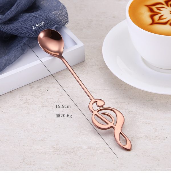 Product Image and Link for Treble Clef Spoon