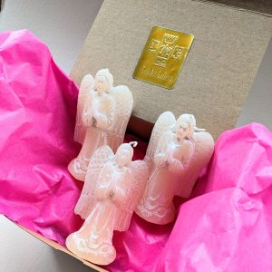 Product Image and Link for Praying Angel Candles/Box of 3