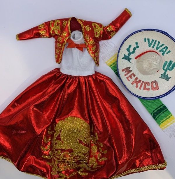 Product Image and Link for Mexican Doll Outfit