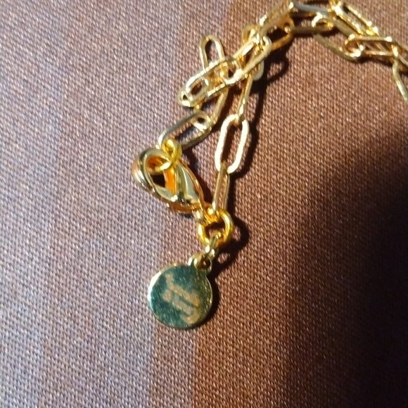 Product Image and Link for Estrella & Luna Gemstone Gold Plated Necklace