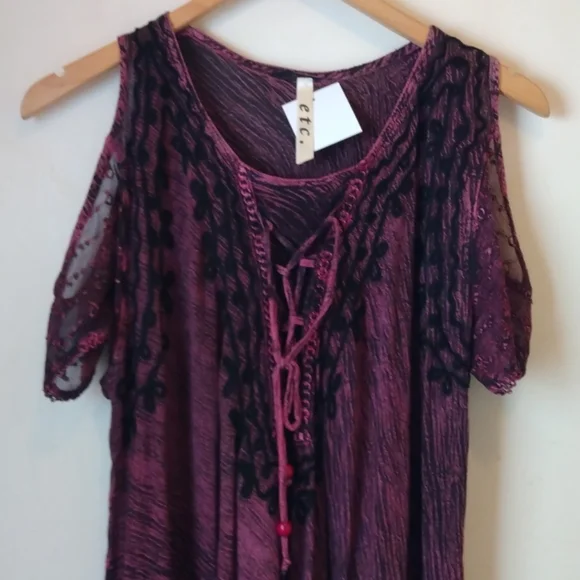 Product Image and Link for Boho Short Sleeve Tunic S/M