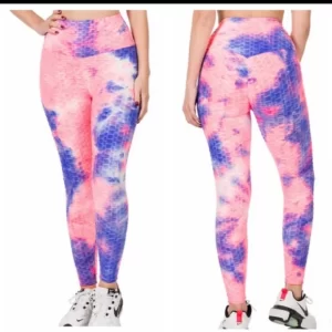 Product Image and Link for Tie Dye Honeycomb Leggings