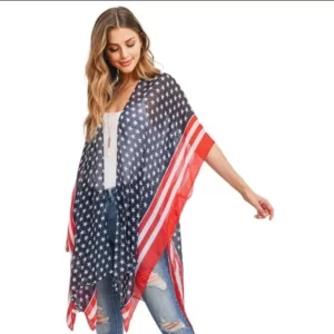 Product Image and Link for Stars and Stripes USA Kimono