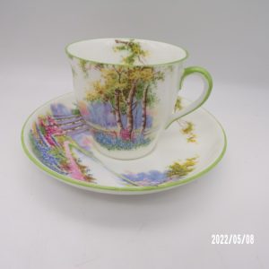 Product Image and Link for Lovely Aynsley England Bone China Demitasse Teacup & Saucer Set