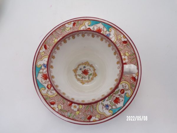 Product Image and Link for Beautiful SARREGUEMINES Demitasse Cup and Saucer Set