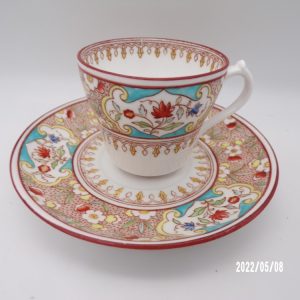 Product Image and Link for Beautiful SARREGUEMINES Demitasse Cup and Saucer Set