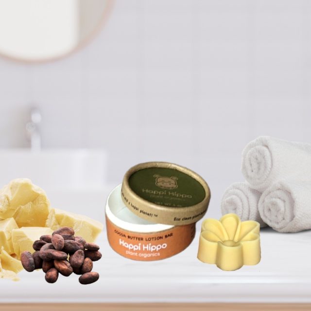 Solid Lotion Bar Cocoa Butter California Shop Small